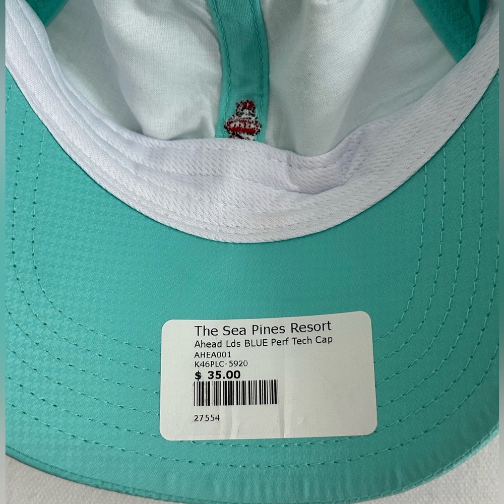 Aqua Blue Sea Pines Resort Embroidered Cap - Picture 3 of 4